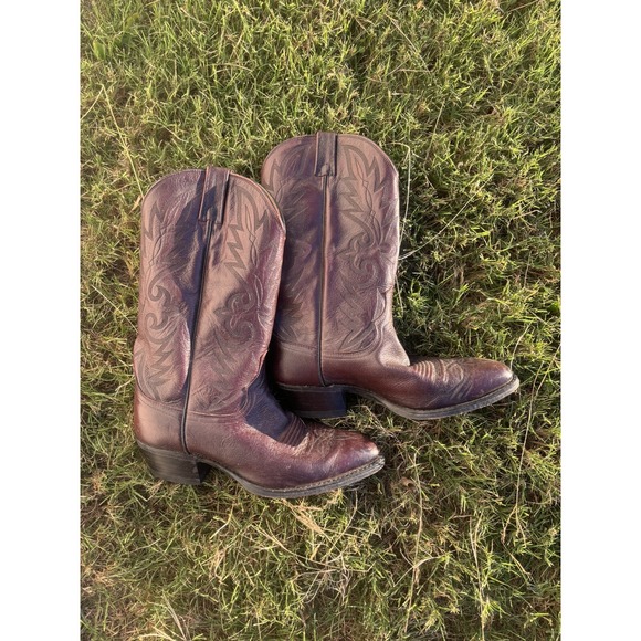 Dan Post‎ Boots Men's Milwaukee Western Cowboy Brown Size 9 EW